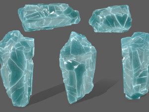 ice rocks 3D Model