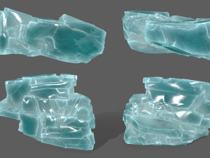 ice rocks 3D Model