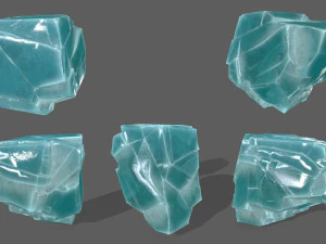 ice rocks 3D Model