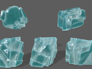 ice rocks 3D Model