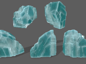 ice rocks 3D Model