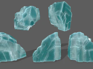 ice rocks 3D Model