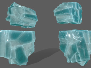 ice rocks 3D Model