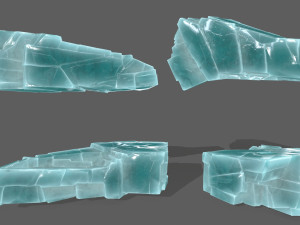 ice rocks 3D Model