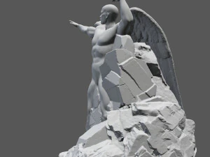 angel statue 3D Print Model