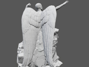 angel statue 3D 打印模型