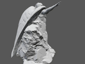 angel statue 3D 打印模型