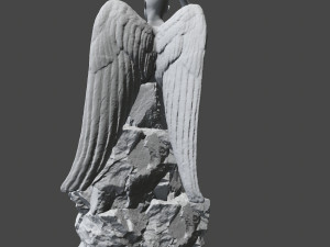 angel statue 3D 打印模型