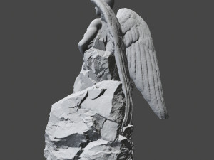 angel statue 3D 打印模型