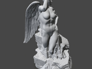 angel statue 3D 打印模型