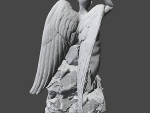 angel statue 3D 打印模型