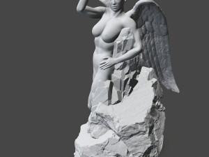 angel statue 3D 打印模型