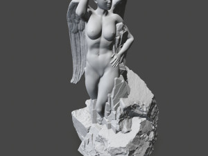 angel statue 3D 打印模型