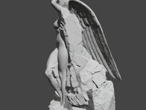 angel statue 3D Print Model
