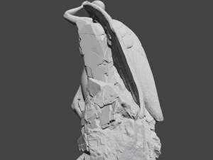 angel statue 3D Print Model