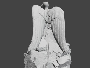 angel statue Modèles 3D en vedette