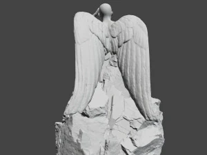 angel statue 3D Print Model