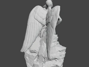 angel statue 3D Print Model