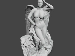 angel statue 3D Print Model