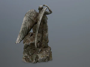 angel statue 3D Model