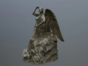 angel statue 3D Model