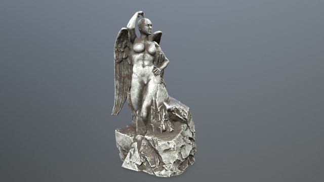 angel statue 3D 모델 .c4d .max .obj .3ds .fbx .stl .blend 