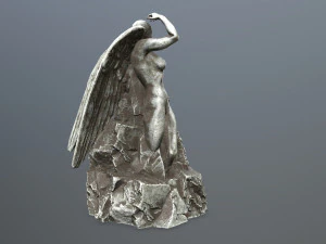 angel statue 3D Model