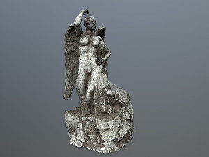angel statue 3D 모델