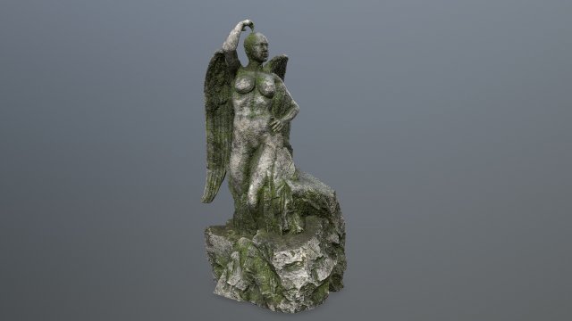 angel statue 3D Modell .c4d .max .obj .3ds .fbx .stl .blend 