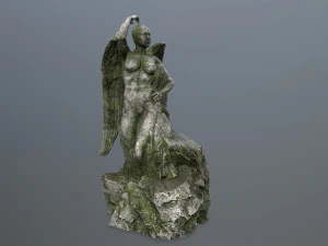 statua dell'angelo Modello 3D
