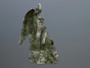 estatua del &aacute;ngel Modelo 3D