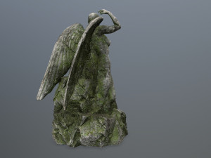 angel statue 3D Modell