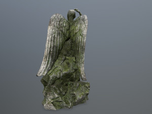 angel statue 3D Modell