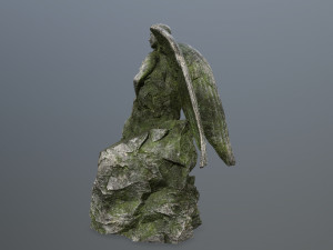 angel statue 3D Modell