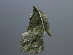 estatua del &aacute;ngel Modelo 3D