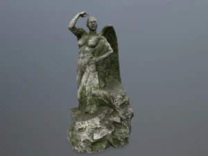 estatua del &aacute;ngel Modelo 3D