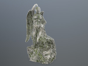 angel statue 3D Modell