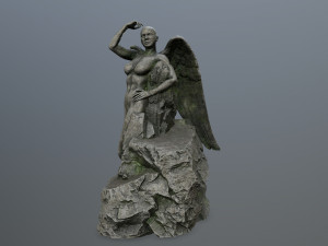 angel statue 3D Model