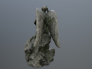 angel statue 3D Model