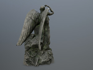 angel statue 3D Model