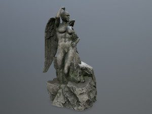 angel statue 3D Model