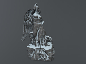 angel statue 3Dモデル