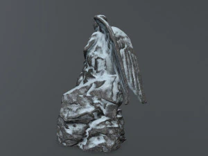 angel statue 3D Model