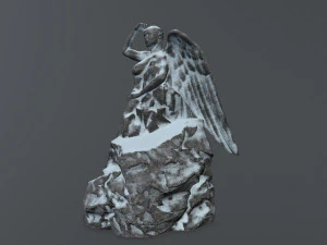angel statue 3D Model
