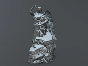 angel statue 3D Model