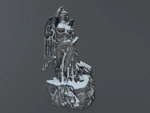 angel statue 3D Model