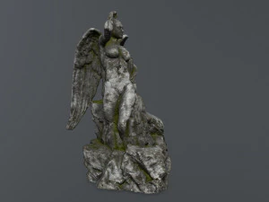 angel statue 3D Model