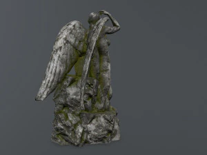 angel statue 3D Model