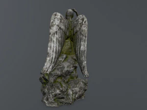 angel statue 3D Model