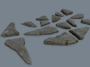 rocks 3D 模型